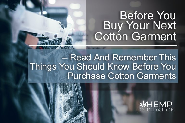 在你购买棉质服装之前，你应该知道这些事情