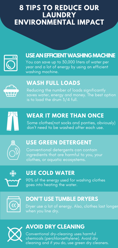 7建议减少洗衣的影响