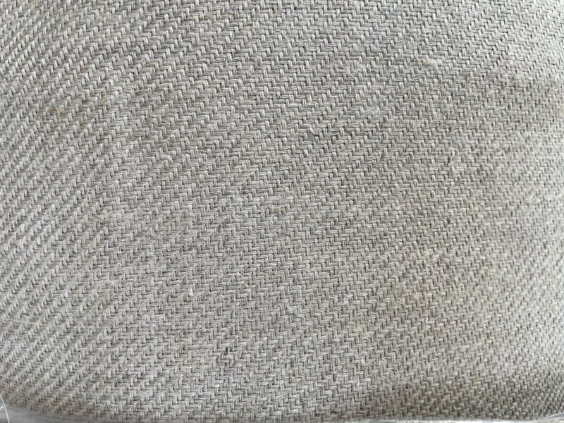 Khushboo 100%麻卡塔尔世界杯B组积分帆布织物250 - 260 GSM 58英寸自然斜纹组织